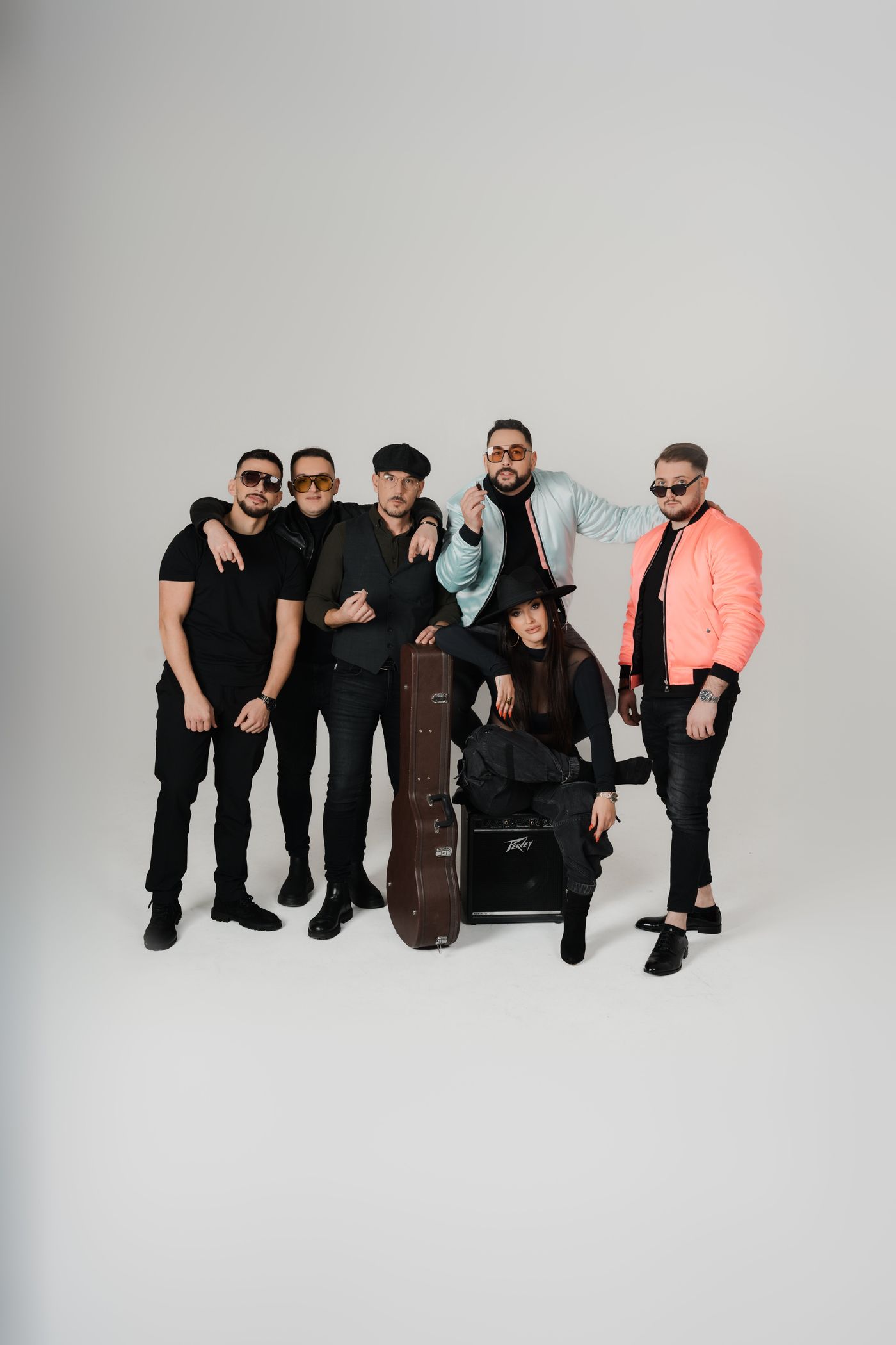 Promo fotografija Impuls benda sa instrumentima